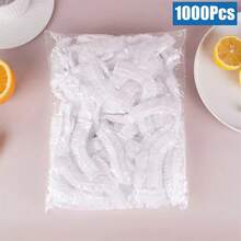 1500pcs Extra Large Plastic Wrap Covers - Stretchable & Reusable Elastic Food Covers For Bowls Elastic Plate Covers For Kitchen Food Saver Bag - 彩色 - 查看 15