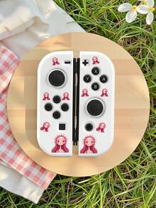 Ayotu 1pc Tarot Theme Compatible With Switch2/Switch NS/Switch OLED/Switch Lite Game Console Protective Case, New Generation, Star & Moon Pattern, TPU Soft Shell, Universal Game Controller Protective Cover, Switch Controller Protective Cover, Switch Gaming Accessories, Anti-Drop, Anti-Slip, Anti-Scratch, Fashionable - Multicolor - View 11