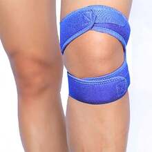 Rodillera ajustable con tela de malla transpirable y diseño ergonómico, adecuada para baloncesto, ciclismo y deportes al aire libre, proporciona un soporte de compresión estable. - Multicolor - Ver 11