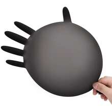 100 Black Nitrile Disposable Gloves, Latex-Free Waterproof Anti-Static Multi-Purpose Gloves That Fit The Hand Shape, Suitable For Hair Coloring, Tattoo Shops, Beauty Salons, Kitchen Cooking, Painting, Arts And Crafts, Home Cleaning, Kitchen, Bathroom, Home, Household Supplies.