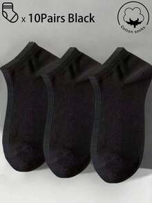 30/20/15/10/5/3/1 双装女士棉袜，隐形袜，短袜，白色袜，灰色袜，黑色袜，女士袜，可爱袜，女童袜，四季皆宜，透气网眼设计，吸湿排汗，柔软顺滑，适合各种场合，如节日、运动、休闲、商务和日常穿着，颜色随机组合 - 彩色 - 查看 7