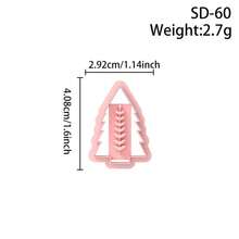 Christmas Tree Series Soft Clay Cutting Molds DIY Earring Jewelry Making Handmade Tools Soft Clay Tool Set Decorative Jewelry Making And Handmade Enthusiasts - Perfect Gift For DIY Hobbyists - Christmas Tree Series - View 13
