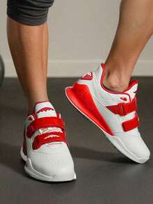 High Rebound Power Professional Weightlifting Shoes, Hard Pull Squat Shoes, Gym Fitness Shoes With Balance, Anti-Slip, Wear-Resistant For Comprehensive Training