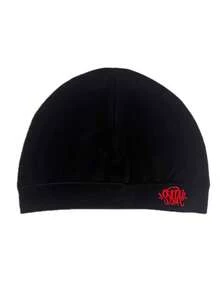 Gorro de punto con bordado de la marca Synaworld, gorro de calavera popular de estilo urbano y hip hop, gorro de punto vintage