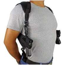 一体式隐蔽携带肩套 - 可调节枪套，适用于紧凑型至大型手枪，带双弹匣袋（左/右手） - 战术 EDC 装备，适用于靶场和户外使用 - 秋季狩猎必备品、枪支拥有者的节日礼物、战术、射击场必备品、自卫升级 - 彩色 - 查看 4