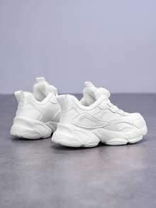 Pantofi sport casual căptușiți cu pluș pentru copii, de iarnă, călduroși, ușori și confortabili