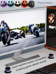 Wireless Portable Outdoor Speaker With Colorful Atmosphere Light And Subwoofer - Multicolor - View 9