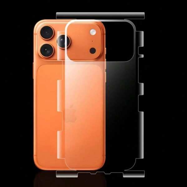 2pcs Clear Full Coverage Back & Side Protector For IPhone 17 Pro Max/17 Pro And 16 Series HD Clear Anti-Scratch Film, Anti-Oil & Bubble-Free, Daily Protective Design