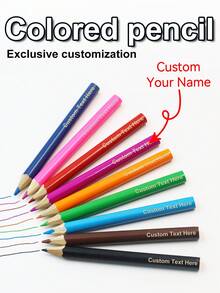 6/12/30/60/120/240 Pcs Customized Engraved Name & Logo Pencils | Pastel Color HB Wooden Pencils With Erasers | Personalized Student Birthday, Christmas, Wedding, Bridal Shower Gifts | Bulk Classroom, Office, Art Supplies (Back To School/Valentine's Day/Corporate Gifts) School Supplies (Textbook Marking/Homework Writing/Exam Filling) | Teacher's Day Gifts + Nurse Medical Records + Wedding Guest Favors | Student Exclusive