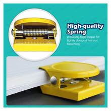 磁性夹子，强力冰箱磁铁，磁性金属挂钩，重型磁性夹子，非常适合用于便签、清单、照片展示、家庭、学校、办公室等用途，有9种颜色可选。