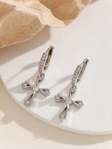 Fashionable & Elegant Cross Rhinestone Pendant Earrings, Perfect Accessory For Women To Wear Daily, Party, And Any Outfit - Fashion Cross Earrings - View 9