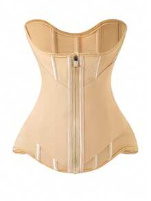 1 pieza Entrenador de cintura de corsé para mujer, moldeador corporal, faja reductora, top de control de abdomen, colombianas para mujer, faja reductora de abdomen, ropa interior moldeadora