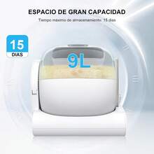 INTELOCO Arenero para Gato Autolimpiable, Inteligente Arenero automatico Gatos Caja dearena Extragrande de 65L+9L Cuenta con esterilización, Control de aplicación - 1 - Ver 2
