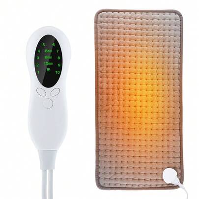 Hailicare 3-Setting Timer, 10-Level Temperature Control Electric Heating Pad/Blanket, Constant Temperature Heating/Cooling/Warming