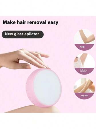 جهاز إزالة الشعر الحساس بالرمل والصدف، إزالة شعر بدون ألم، أداة العناية الشخصية الصديقة للبشرة للساقين والقدمين، مقاوم للماء، خالي من العطور، عرض ترويجي لعيد الميلاد