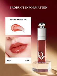 Christian Dior Son bóng Dior Addict Lip Maximizer Lip Plumping Gloss - Hiệu ứng làm đầy môi tức thì và lâu dài - Dưỡng ẩm 24 giờ #038-Rose Nude #012-Rosewood #009-Intense Rosewood #018-Intense Kích thước du lịch - 2ml/0,07oz. - #009-Gỗ hồng đậm - Xem 4