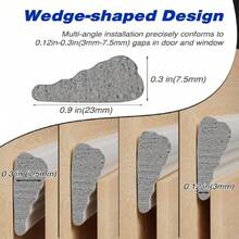 Weather Stripping Door Seal Strip For Door Frame,Window Insulation For Winter,Doors Soundproofing Gap Filler,Window Sealer Exterior Doors Weather Stripping,Foam Windows Draft Stopper (White,118''),24337049 - 白色 - 查看 2