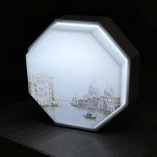 Rechargeable Night Lights, Magnetic LED Push Button Light For Stairway, Hallway, Kitchen, Closet, Cabinet, Bedroom, Kids' Room - White - View 9