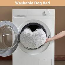 Cozy Self-Warming Faux Fur Donut Cuddler Round Plush Pet Bed (20 X 20 X 8 Inch, Light Pink) - 淺灰色 - 查看 6