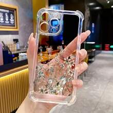 Funda creativa para teléfono Funda de teléfono: Floral multicolor 7/8 Plus, funda suave anti-caída, simple y premium, compatible con iPhone 14 Pro Max, funda para teléfono Apple 13, pareja XS Max nueva 12 Pro anti-caída XR esmerilada 11 unisex 13 cobertura completa 15 PRO funda suave 15 cubierta protectora suave y a prueba de golpes para chicas y mujeres - 1 pieza - Ver 2