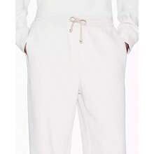 Armani Exchange Men's Cozy Lab Pique Scrunch Jogger |  | Men Sports Shorts - trắng đục - Xem 4