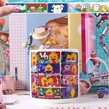 1套卡通DIY装饰贴纸手链套装!可共享贴纸手链!DIY手工珍珠串手链 - 卡通贴纸 - 随机颜色珠子 - 随机图案 - 贴纸手工珍珠串手链套装 - 便携贴纸 - 送给男孩、女孩的礼物,节日、派对、生日、圣诞节,DIY配饰装饰,培养孩子的动手能力和创意搭配技巧 - 隐藏贴纸或手链,卡通贴纸,DIY手工手链,送给朋友和孩子的精美手工礼物 - 彩色 - 查看 4