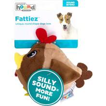 Outward Hound Fattiez Pig Plush Squeaky Dog Toy, Small - Fattiez Chicken - 查看 2