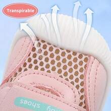 Zapatos para niños pequeños, zapatos de bebé para niños y niñas, zapatos de bebé para 0-1-2 años, zapatos de suela blanda para niños. - Rosa - Ver 4