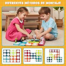 Juguetes de Construcción de Pistas para Niños, Juguetes de Coches de Dinosaurios Eléctrico, Juego de Pista Montessori, Regalos para Niños y Niñas - 1 - Ver 5