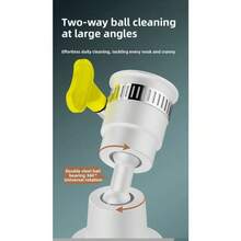 Filtro de grifo giratorio 360°, sistema de purificación profunda de 6 capas anti-salpicaduras y ahorro de agua, extensión de filtro de agua para el hogar universal con cartucho de filtro visible, apto para agua fría y caliente, sistema de filtración preciso mejorado de 6 capas, el algodón PP bloquea eficazmente las partículas grandes como el barro y el óxido, la segunda capa de carbón activado absorbe profundamente el cloro residual y otras impurezas, asegurando que cada gota de agua sea talla grande pura.