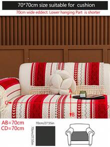 1pc All-Season Sofa Cushion Cover, Modern Minimalist Anti-Slip Sofa Seat Protector, Dust-Proof & Washable, Soft & Colorfast, Pet-Friendly, Fits Corner Sofa, Bedroom, Office, Living Room