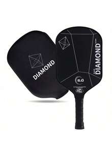 6.0 Double DIAMOND T700 16MM PRO Carbon Fiber Textured Matte Spin Pickleball Paddle, Multiple Colors, Adult Professional Competition Paddle - Multicolor - View 6