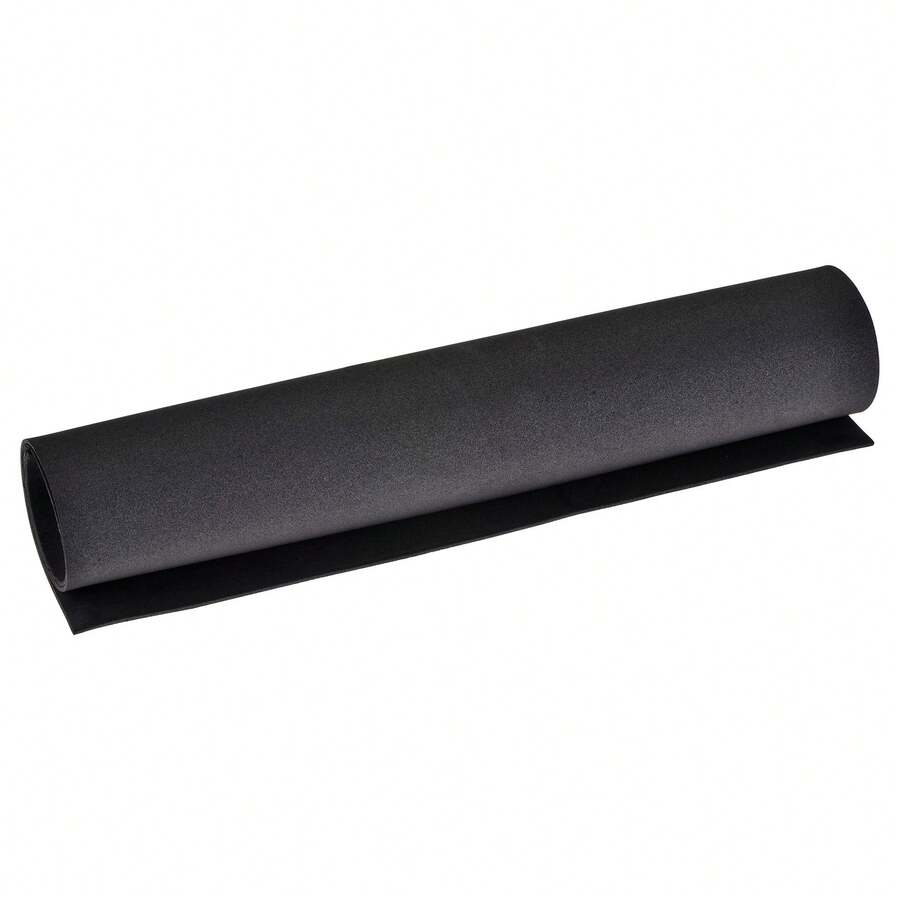Rollos de láminas de espuma EVA para manualidades y proyectos DIY - Negro 13 x 19 pulgadas 2 mm - Ver 1