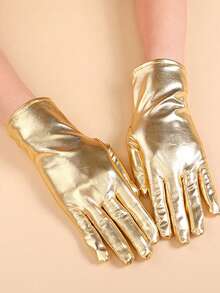 زوج من قفازات شتوية للنساء تعمل على الشاشة اللمسية، قفازات محبوكة بسيطة ودافئة