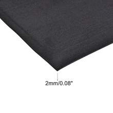 Rollos de láminas de espuma EVA para manualidades y proyectos DIY - Negro 13 x 19 pulgadas 2 mm - Ver 3