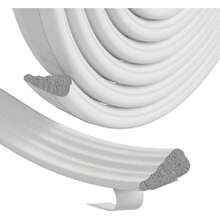Weather Stripping Door Seal Strip For Door Frame,Window Insulation For Winter,Doors Soundproofing Gap Filler,Window Sealer Exterior Doors Weather Stripping,Foam Windows Draft Stopper (White,118''),24337049 - 白色 - 查看 1