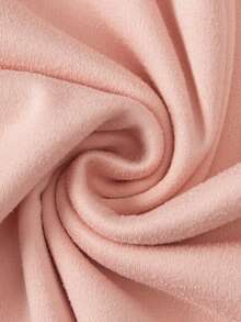 6pcs/Set Girls Thermal Lined Long Sleeve Top And Pants Pajama Set, Solid Color Children Underwear, Autumn/Winter - Multicolor - View 7