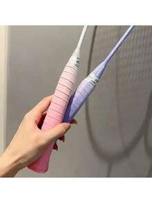 12pcs/10pcs/6pcs/1pc Racket Grip Tape, Laisuotuo Rainbow Grip, Unique Gradient Design, Comfortable Grip, Improve Hitting, Shock-Absorbing, Suitable For Badminton Racket, Tennis Racket, Fishing Rod, Motorcycle Handle, Bicycle Handle, Etc.