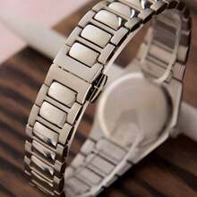 DOXA Ladies' Quartz Watch - Stainless Steel Case, Silver Diamond Dial - Business Elegance Timepiece(Model D191SSV)