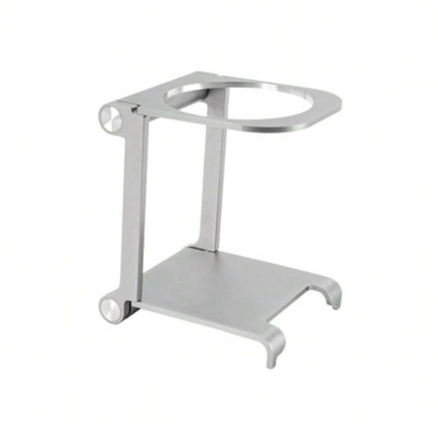 Manual Drip Coffee Machine Stand Small Aluminum Style B - 銀色 - 查看 1