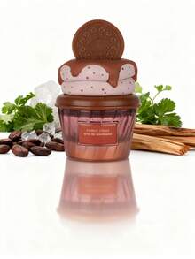 Perfume De Mujer Latafa Cookie Crave Eau De Parfum - Give Me Gourmand Collection 75ml Spray | Immersive Vanilla Cookie, Cocoa Butter & Sugar Gourmand Fragrance | Adorable Chocolate Cookie & Cupcake-Shaped Bottle With Luxe Textured Design | Long-Lasting For Daily Routines, Coffee Dates, Girls' Nights & Self-Care  | Ultimate Gift For Valentine'S Day, Christmas, Birthdays & Anniversaries | -Viral Sweet & Cozy Vibe, Quick Ship - Múltiples aromas - Ver 5