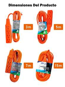 Extension Cords - 3 Metros--2 Piezas - View 10