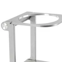 Manual Drip Coffee Machine Stand Small Aluminum Style B - 銀色 - 查看 3