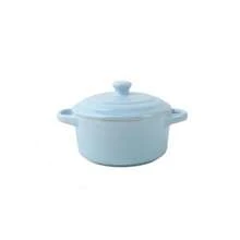 Ceramic Casserole Dishes - Kitchen Casserole Set With Handles And Lids - Small Baking Molds - Oven, Microwave And Dishwasher