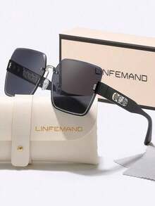 LINFEMAND LINFEMAND Frameless Gradient Fashion Decorative Glasses, Pearl Flower Decor, Suitable Men & Women, Summer Beach Party, Driving, Holidays, Gifts Summer Beach Vacation,Outdoor,Travel - Nhiều màu - Xem 5