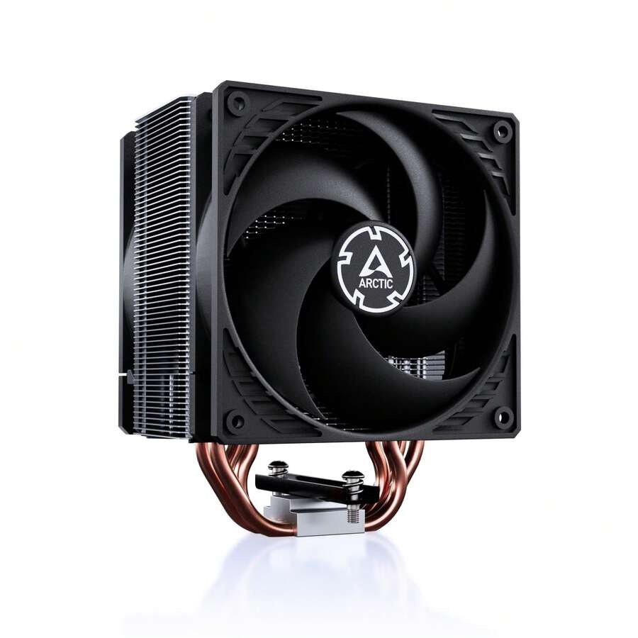ARCTIC Freezer 36 - CPU Cooler, Single-Tower CPU Fan With Push-Pull, Two 120 Mm Pressure-Optimized P Fans, 200–1800 Rpm, 4 Heatpipes, Incl. MX-6 Thermal Paste - Black - View 1