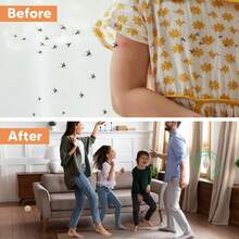 10 Pack Indoor & Outdoor Mosquito Repellent,Mosquito Repellent Balls For Room, Travel, Patio, Garage & Yard, Effective Mosquito Deterrent To Keep Mosquitoes Away Everywhere - 10 Pack - 查看 2