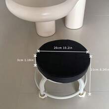 Family Pulley Children Learn Step Chairs, Small Stools, Dwarf Stools, Lazy Wheels Sliding Beautiful Sewing Small Chairs, Net Red Bench, Beautiful Seam Nail Mobile Sofa Stools Small Stool, Household Low Stool, Pulley Round Stool, Universal Stool, Creative Sofa Stool For Children Learning To Walk