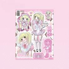 1pc - 2025 New Arrival - Y2K Style - Anime Character - Baddie Sticker - Maid Sticker - Mobile DIY Decor - Scrapbooking Material - INS Planner Gift - Home Decor - Wall Decor - Phone Tablet Sticker - Cup Computer Luggage Sticker - Stitch Toys Travel Toys Classroom Fidget Toys Mini Stuff Bath Toys Christmas Stationery Stress Ball Birthday Gift - Christmas Gift - Christmas Eve Gift - Perfect Gift - Gift - Toys - Games - Multicolor - View 20