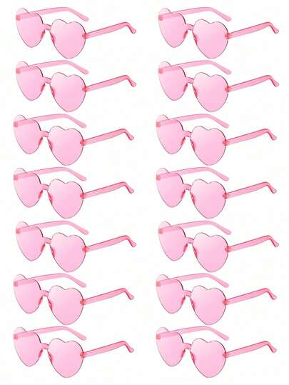 1/2/4/8/10 par hjärtformade glasögon, moderiktiga hjärtformade glasögon, festglasögon, strandaccessoarer, lämpliga för bröllop, födelsedagsfester, resor, möhippa, möhippa, brudgåvor. Söta och roliga hjärtformade dekorativa modeglasögon, unisex, lämpliga för bröllopsfester, baler etc. Julklappar, perfekta för sommarstrandsemestrar, utomhusaktiviteter, resor, musikfestivaler etc.